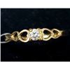 Image 2 : 10K YELLOW GOLD NATURAL DIAMOND(0.11CT) RING