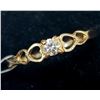 Image 3 : 10K YELLOW GOLD NATURAL DIAMOND(0.11CT) RING