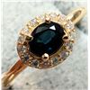 Image 1 : 10K YELLOW GOLD 1.86G SAPPHIRE 0.4 & DIAMOND