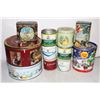 Image 1 : LARGE LOT OF COLLECTIBLE TINS