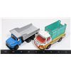Image 1 : TWO VINTAGE DIE CAST TRUCKS INCLUDING CORGI