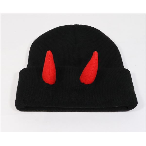 NEW DEVIL HORN ADULT SIZE TOQUE