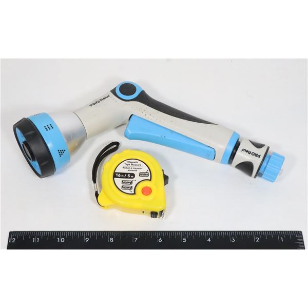 PROFLOW HOSE NOZZLE SOLD WITH TAPE MEASURE