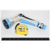 Image 1 : PROFLOW HOSE NOZZLE SOLD WITH TAPE MEASURE