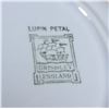 Image 3 : BLUE LUPIN CHINA 2 LUNCH BOWLS, 3 BREAD AND BUTTER