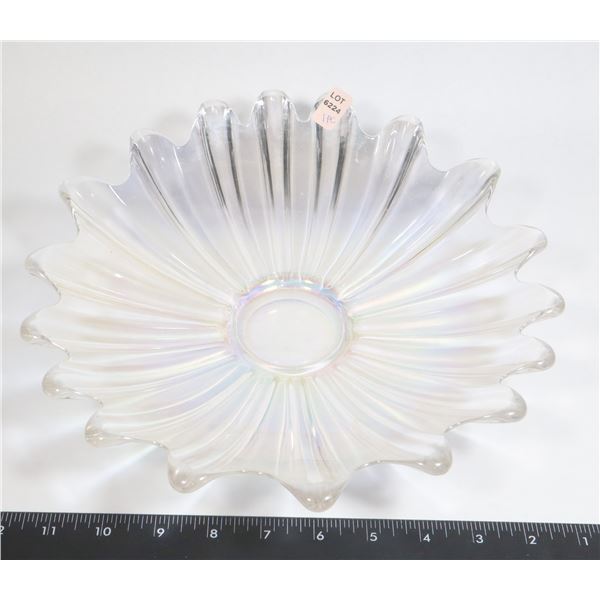 MCM FEDERAL IRIDESCENT CARNIVAL STARBURST GLASS