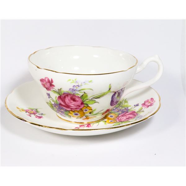 REGINA TEACUP AND SAUCER