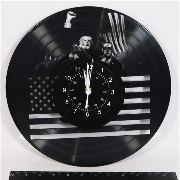NEW DONALD TRUMP VICTORY THEME VINYL ENGRAVED WALL