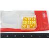 Image 1 : NEW 9 PC SET SIX SIDED YELLOW DICE (6 HONEY YELLOW