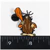 Image 1 : NEW FLINTSTONES THEME CAPTAIN CAVEMAN LAPEL PIN