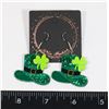 Image 1 : NEW ST. PATRICK THEME DANGLE EARRINGS