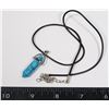 Image 1 : NEW SYNTHETIC TURQUOISE HOWLITE REPLICA HEXAGONAL