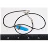 Image 1 : NEW SYNTHETIC BLUE OBSIDIAN REPLICA HEXAGONAL