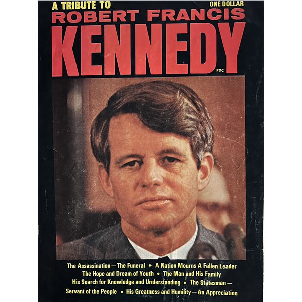 Robert Kenndedy Tribute magazine