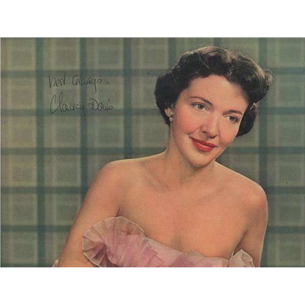 Nancy"Mrs Ronald Reagan" Davis signed magazine clip