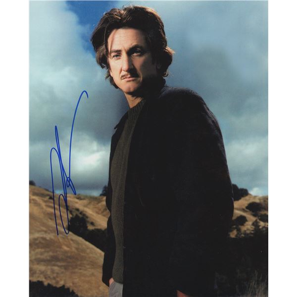 Sean Penn signed movie photo