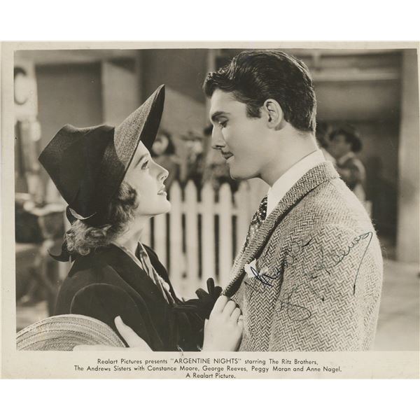 George Reeves signed movie photo. GFA Authenticated