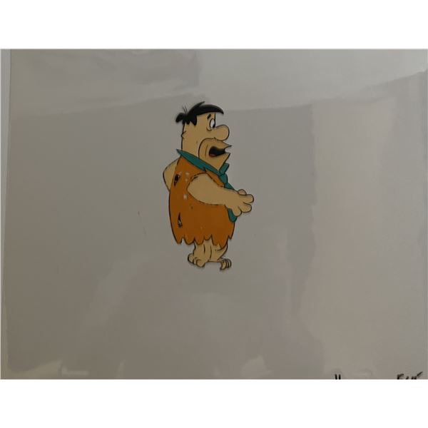 The Flintstones Fred hand painted sericel