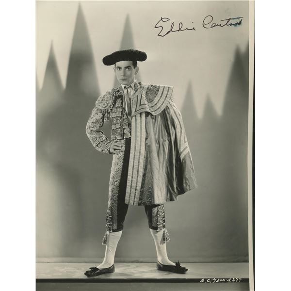 Eddie Cantor signed photo