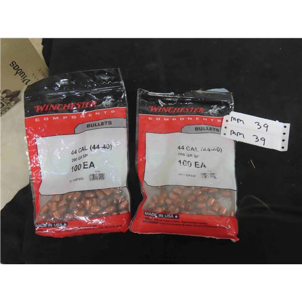 Winchester Reload Bullets 44 Cal (44-40) One Sealed