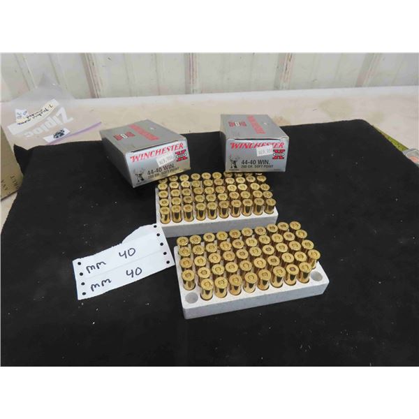 (98 Rounds) Winchester 40-40 Win Ammo ****MUST