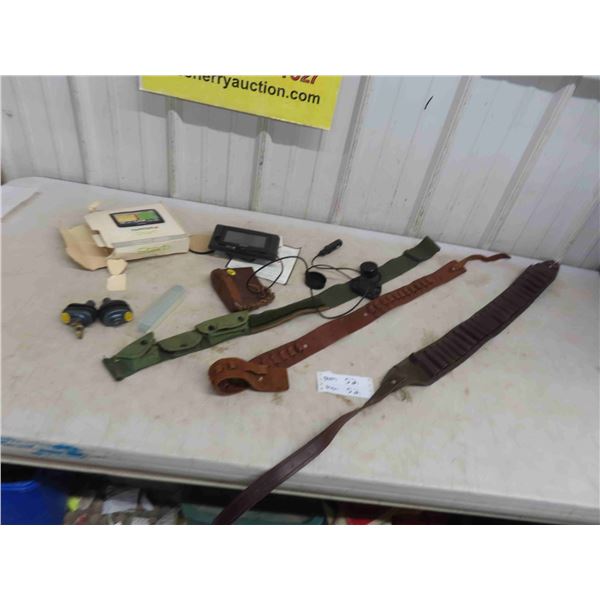 Ammo Belt, Trigger Lock, Tom Tom GPS 