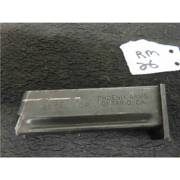 Phoenix Arms Model 25 25 ACP Magazine **MUST PROVIDE