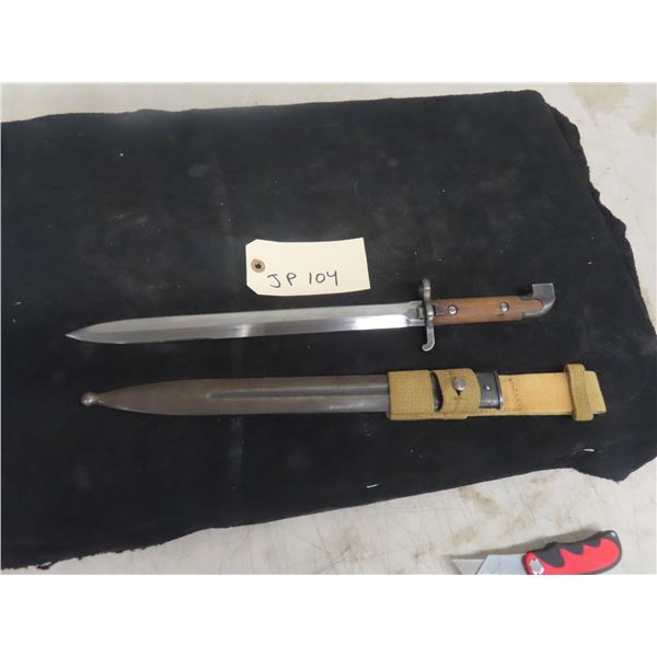 Bayonet with Scabber 1943 18'' Long
