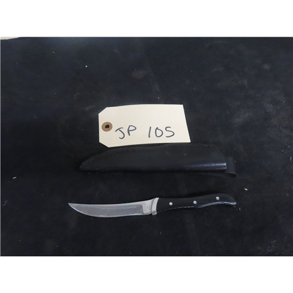 Buck Model 107 Knife with Holster 7 1/2'' Long 