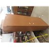 Image 2 : Wood Gun Cabinet 67'' x 26'' x 10'' with Key 