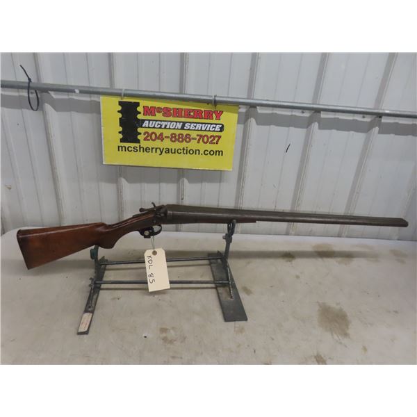 J Manton 12 Gauge 2 3/4'' DB Side by Side 30'' Barrel Serial# 188 with