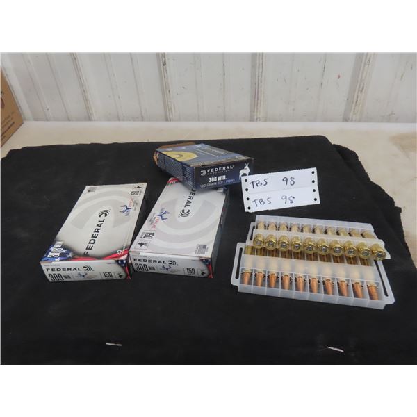 (60 Rounds) Federal 308 Win Ammo **MUST PROVIDE PROOF OF PAL, 