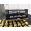 Image 3 : (150 Rounds) Blazer Brass 9mm Luger Ammo , Ammo Case **MUST 