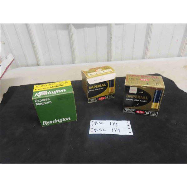(75  Rounds) 16 Gauge 2 3/4'' Ammo  **MUST  PROVIDE PROOF OF PAL, WE DO NOT SHIP AMMO**