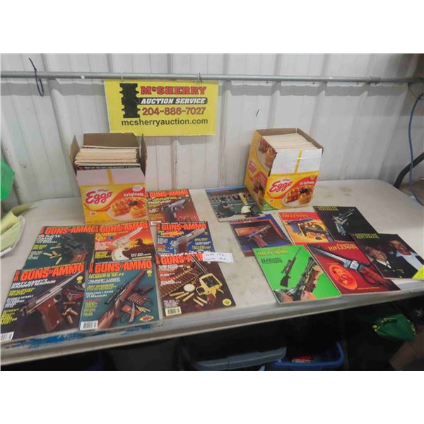120 Magazines :  American Rifleman/Guns+Ammo