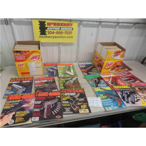 120 Magazines :  American Rifleman/Guns+Ammo