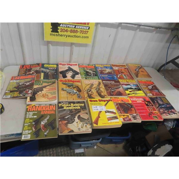 20 Magazines : Gun Digest, Guns and Ammo
