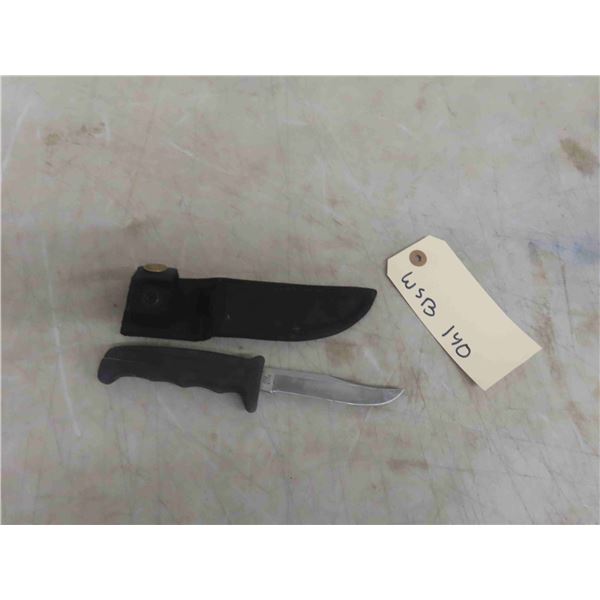 Buck 602A Knife with Scabbard 8'' 