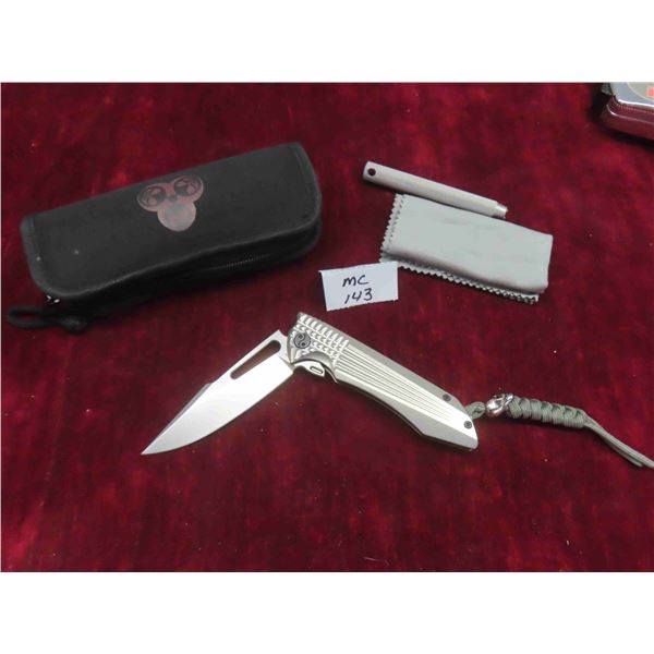 MG Knives Shuttle Folding Knife with 