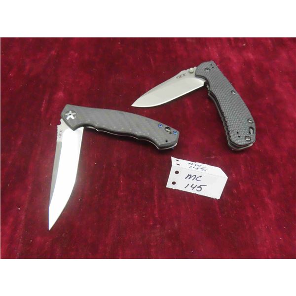 (2) Zero Tolerance Folding Knife Blade