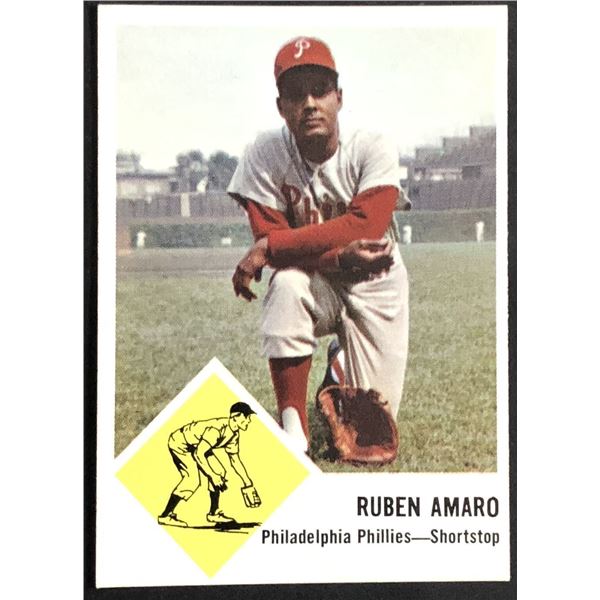 1963 FLEER RUBEN AMARO