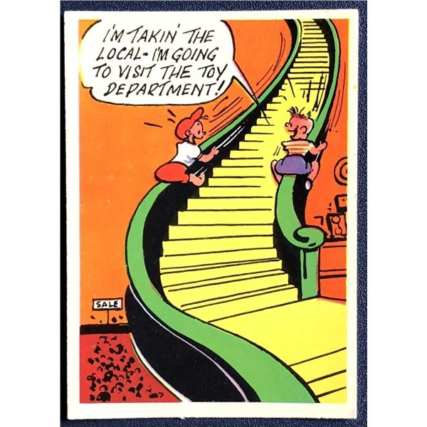 1957 TOPPS GOOFY SERIES POSTCARDS