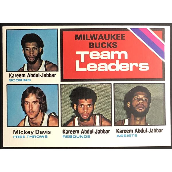 1975-76 TOPPS KAREEM ABDUL-JABBAR (HOF)