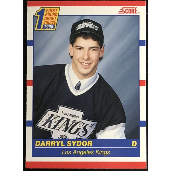 1990-91 SCORE DARRYL SYDOR ROOKIE CARD