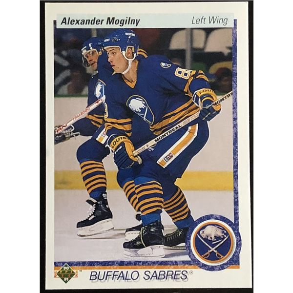 1990-91 UPPER DECK ALEX MOGILNY (HOF) ROOKIE CARD
