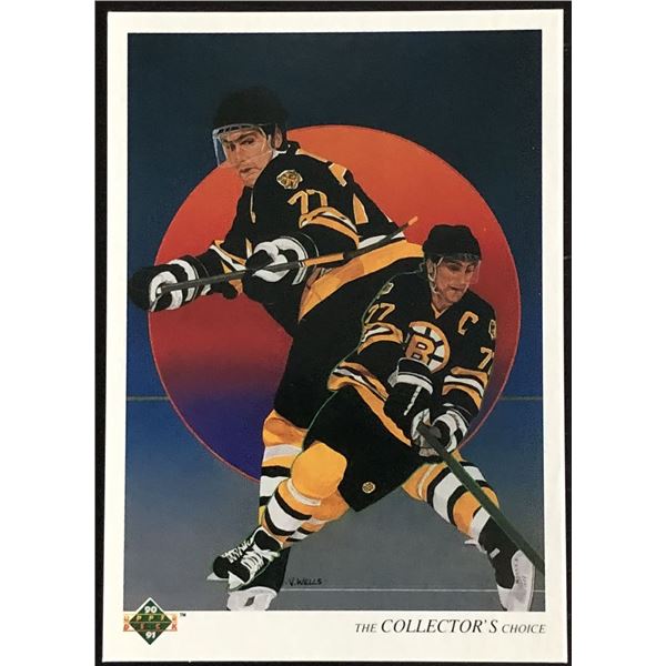 1990-91 UPPER DECK RAY BOURQUE (HOF)