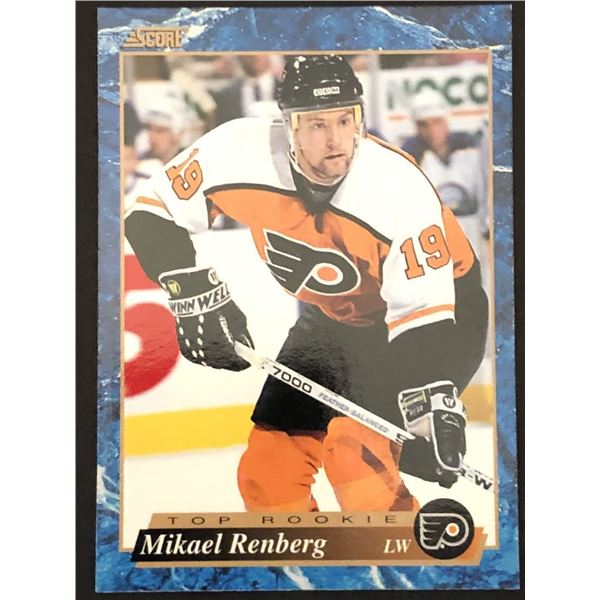 1994-95 SCORE MIKAEL RENBERG (HOF) ROOKIE CARD