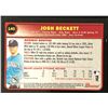 Image 2 : 2003 BOWMAN JOSH BECKETT ROOKIE CARD