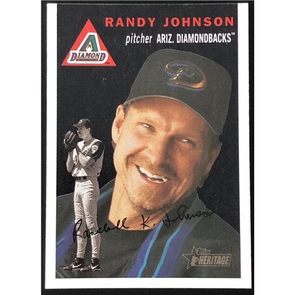 2003 TOPPS HERITAGE RANDY JOHNSON (HOF)