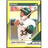 Image 1 : 2024 DONRUSS YELLOW FLOOD JOSE CANSECO